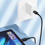 C to C 고속충전 케이블 PD 100W E-Marker 5A 1m, 1개 : 케이블청년