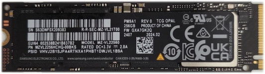 주식회사 다온토탈솔루션 | 삼성전자 삼성 PM9A1 M.2 NVMe 벌크 256GB : 주식회사 토탈솔루션