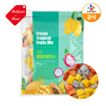 맥그로우앤마리 냉동열대과일믹스(망고+용과+파파야) 1kg : CJ프레시웨이