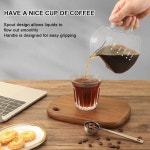 Mongdio 600ml 손으로 양조 한 커피 포트 필터 깔때기가있는 유리 냄비 초보자에게 가정용 Coffeeware : 아파트컴퍼니