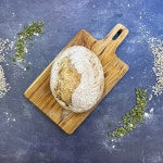 탄드르 하우스, 러시아 통호밀빵, TANDIR HOUSE, RUSSIAN MULTIGRAIN BREAD 390g-420g, 1개 : 탄드르 하우스 TH