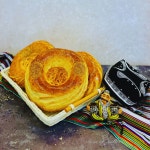 탄드르 하우스, 화덕 빵, 파트르, TANDIR HOUSE, PATIR UZBEK BREAD 560g-590g, 1개 : 탄드르 하우스 TH
