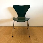 디자이너이미지 S급 세븐체어 7 chair 에버그린 원목 디자인 카페 식탁의자 : 디자이너이미지