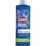 Clorox Pool & Spa 수영장 풀 클리너, 워터, 클리어 슈퍼 1쿼트(1팩) 크리스탈 생성 워터 : 자성플랜