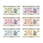 냥냥식당 냠냠 그레이비 고양이캔 콤보(6종 4개씩), 85g, 24개 : 우다다냥이