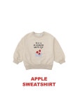 하이헤이호 apple sweatshirt 사과 맨투맨 봄 가을 티셔츠 등원룩 : 하이헤이호 HIHEYHO