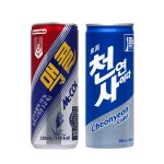 맥콜 + 천연사이다 250ml X 각30캔 (총 60캔) : 일화본사 공식쇼핑몰