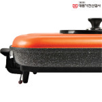 전기후라이팬 국산 대형 사각 잔치팬 61cm 메가스톤 전기그릴 명절 전 대원가전산업사 : 오성프레즌트