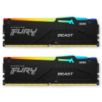 킹스톤 FURY DDR5 6000 CL30 Beast RGB 32GB(16GBx2) 블랙 : 대표온라인쇼핑몰