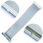 34 26 2Pcs MF30 40 길이 리본 FC IDE 30 16 30핀 14 케이블 연장 플랫 KS Keszoox 50CM 20 10 IDC 커넥터 남녀 FC 30P : MAAQQ05