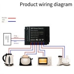 케이에프교역 | A72T 4채널 투야 스마트 스 220V WIFI 모듈 원격 제어 110V 수신기 알렉사 구글 홈 조명 : 케이에프92