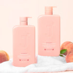 제이숲 실크 케라틴 단백질 복숭아향 피치에디션 샴푸 + 트리트먼트 1000ml 2종 세트 : 제이숲N