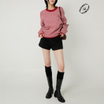 코튼클로젯 여성용 겨울 피치기모 3부 모직 반바지 2color : Cotton closet