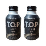 티오피 캔커피 뚱캔 top 스모키블랙, 275ml, 6개 : 또르기