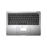 Macbook Air 13 탑 케이스 손목 받침대 교체 2018 EMC 용 프랑스어 키보드가 장착 된 새로운 그레이 노트북 : 이지시스템01