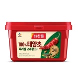 CJ제일제당 해찬들 100% 우리쌀 태양초 고추장 1.8kg x 2개입 : 풍연마켓