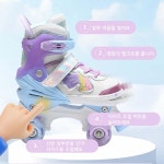 롤러스케이트 롤러장 스케이트 나비 인라인 두 줄로 스케이트 롤러스케이트장 : 덱시옹무역 유한회사