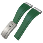 카페앤드비스트로790 | 호환 실버 골든 커브드 엔드 메탈 20mm 22mm 시계줄 튜더 M790 792 793 블랙 베이 1958 GMT 헤리티지 실리콘 시계 스트랩용 : 체리마켓1