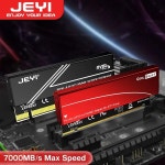 몰스대행사 | JEYI M.2 NVME-PCIE 4.0 X16 어댑터 PCIe X16 Gen4 확장 카드 알루미늄 방열판 케이스 포함 980 프로 970 EVO : 쏙쏙마켓1