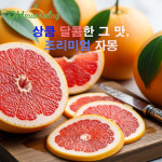 레드 자몽 10과 빨간과육 달콤상큼 레드자몽 : 디에이치마켓팅