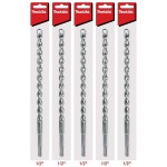 Makita 5팩 - SDS-Plus 1.3cm(1/2인치) SDS+ 드릴 해머용 및 콘크리트 석조에 비트 25.4cm(10인치) 로터리 : usoostore