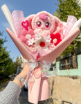 버니 토끼 하츄핑 꽃다발 재롱잔치 학예회 졸업식 발표회 인형꽃다발 캐치티니핑 프린세스 : 영원크래프트