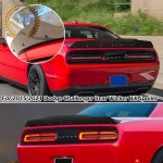 동아나래애드 | Dodge Challenger 2015-2023 RT Hellcat Pack 애드온 유형 Wicker Bill(RivNut 도구 포함)용 후면 스포일러 : 나래 월드
