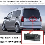 폭스 바겐 캐디 2K 2016 에서 Skoda Octavia Mk3 5E 에스테이트 왜건 콤비 RS 트렁크 핸들 HD 후면보기 카메라 작업 MIB2 장치...