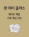타로 (웨이트) 원데이 클래스 : 쇼핑 쿡