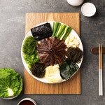 포항 구룡포 과메기 10마리 20쪽 손질 꽁치 야채 세트 해초 : 털보네농수산