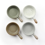 에반트 4Pcs 간장 작은 스낵 반찬 스시 있는 디핑 손잡이가 볼과 요리 케첩 볼 요리, 딥 소스 접시 세라믹 조미료 : 포멜로하우스