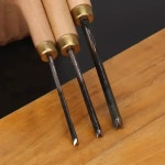 7개 세트 1mm 2mm 3mm 4mm 5mm 6mm 8mm V형 삼각 끌 목공용 끌 수공예 조각 : 드림이유통