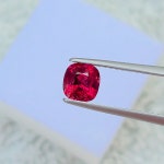 비비드 레드 스피넬 0.865ct - 파도의 보석 : 파도의 보석