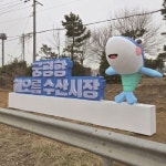 궁평항해오름수산시장운영위원회 | 궁평항 해오름 수산시장 입구 FRP 캐릭터 조형물 국내 제작 업체 : 하우스파나티
