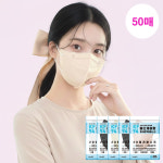 메디케이알 데일리핏 새부리형 KF94 대형 50매 컬러 황사마스크 : 메디케이알 KF94 마스크