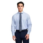 IZOD 남성 럭셔리 클래식 로열 텍스처 긴팔 버튼 다운 셔츠 : 가온누리마켓2