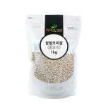 쌀찰보리쌀 찰보리 찰보리쌀 2026년산 햇보리 1kg, 1개 : 라이스그린