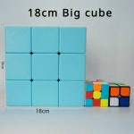 몽테조이 2023 빅 큐브 18cm 3x3 매직 전문 속도 CubeToy 어린이 선물 : 제로바이이