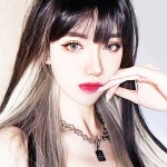 붙임머리염색 땋기붙임머리 탈색 셀프 포인트 똑딱이 : 진이네 상점
