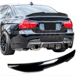 정담이엔지 | BMW 호환 E90 MP 스타일 스포일러 ABS 블랙 소재 3 시리즈 M4 카본 윙 PSM 2006-2012 : 케렌샵