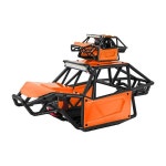 110 RC 크롤러 자동차 축 SCX10 II 90046 UTB10 Capra 용 나일론 락 버기 섀시 바디 쉘 키트 : 루카스캣