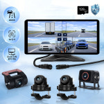 테크먼트 4채널 블랙박스 10.36 IPS BSD AI 물체인식 초고화질 AHD 후방카메라 블랙박스 1년 AS : 넥서스랩