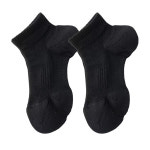 온업 여성용 러닝 스포츠 양말 2p 세트, 블랙, 225~240, 1세트 : 규미 마켓