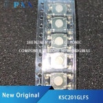 5개 오리지널 C&K KSC201GLFS 스위치 택타일 N.O. SPST 원형 버튼 갈윙 0.05A 32VDC 1VA 1.2N SMD : 한국분당구대몰