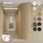 우드-한솔 스토리필름 싱크대 리폼 인테리어필름 시트지 1220x1000mm, 베이라이트오크 : 준불연시트