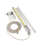 리니어 스케일 전자 눈금자 스트로크 밀링 선반 1500 길이1538mm 1400 머신 5um/1400mm 1 스트로크50MM 장190MM : 온결담다