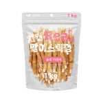 인네이처 리얼 강아지대용량간식 치킨말이스틱껌, 1kg, 1개 : 에이플러스 주식회사