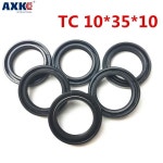 NBR 샤프트 오일 도장 고무 커버 더블 립 가터 용수철 포함 TC-10 x 35x10 20 개 : 프라임상사30