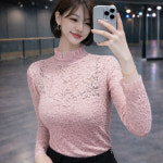 벨르로 레이스 시스루 라인댄스복 라틴 차밍 무대의상상의 빅사이즈 : 니드코코