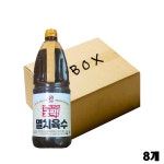오양잔치국수슬러쉬 | 사조 오양 굿픽 멸치육수 2kg x 8개 / 실온 소스류 업소용 대용량 잔치국수 멸치국수 : 푸드 아울렛
